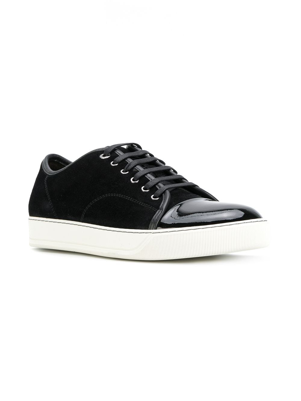 Lanvin sneakers met neuskap - Zwart