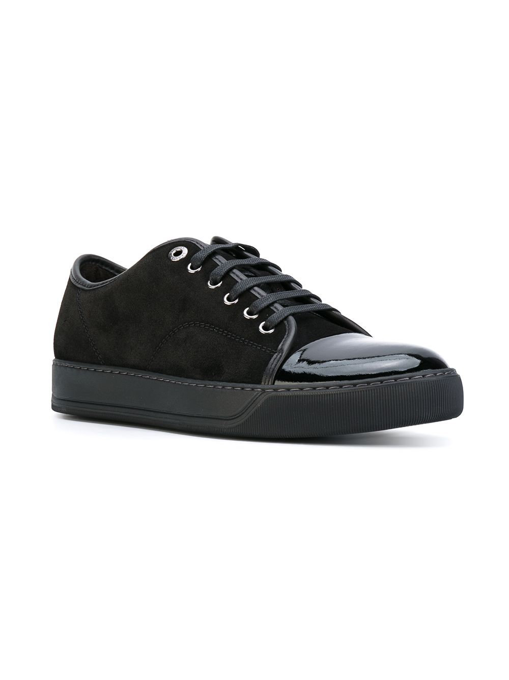 Lanvin sneakers met neuskap - Zwart