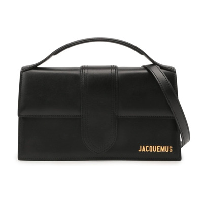 Le Grand Bambino Leren Handtas Jacquemus , Black , Dames