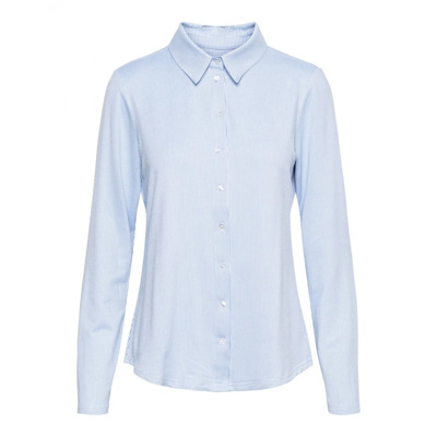 Lotte Streep Blouse &Co Woman , Blue , Dames