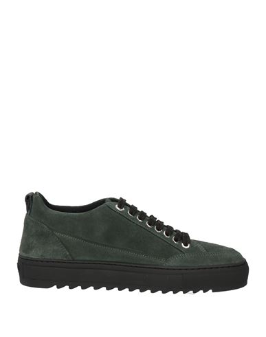 Mason Garments Man Sneakers Dark green Size 6 Leather