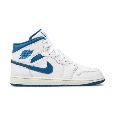 Mid SE Witte Sneakers Logo Jordan , White , Heren