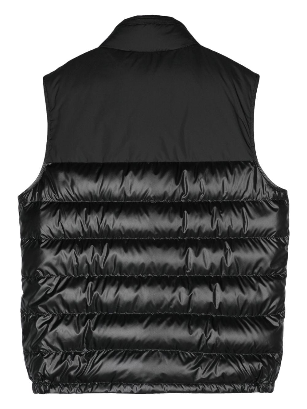 Moncler Bodywarmer met logopatch - Zwart