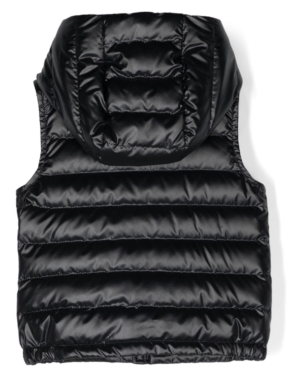 Moncler Enfant Couronne bodywarmer met capuchon - Blauw