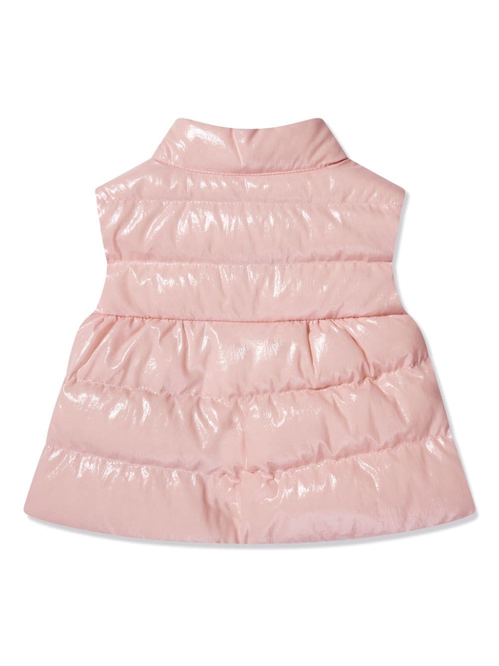 Moncler Enfant Glanzende bodywarmer - Roze