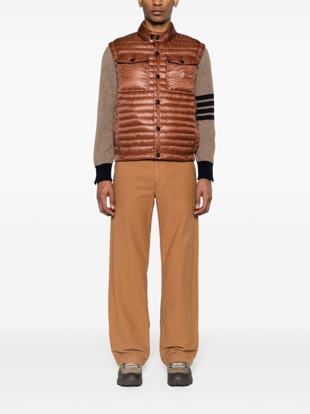 Moncler Grenoble Bodywarmer - Bruin