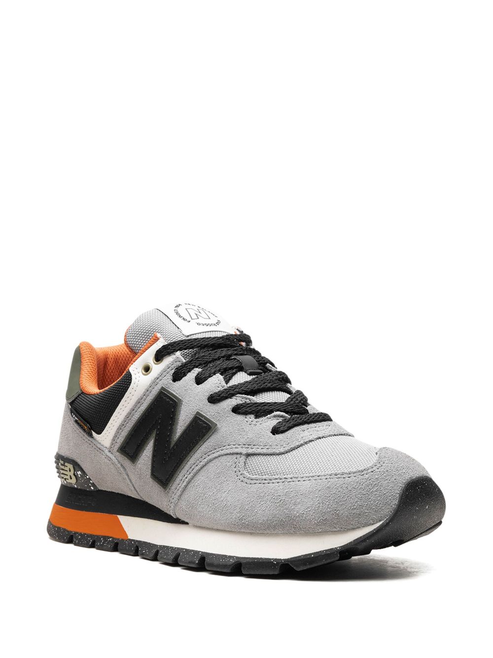 New Balance 574 "Grey/Black/Orange" sneakers - Grijs