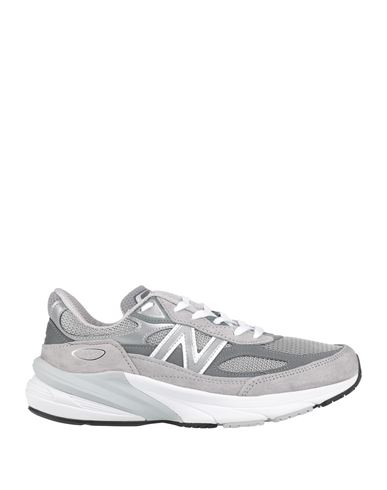 New Balance 990 Woman Sneakers Grey Size 8.5 Leather, Textile fibers