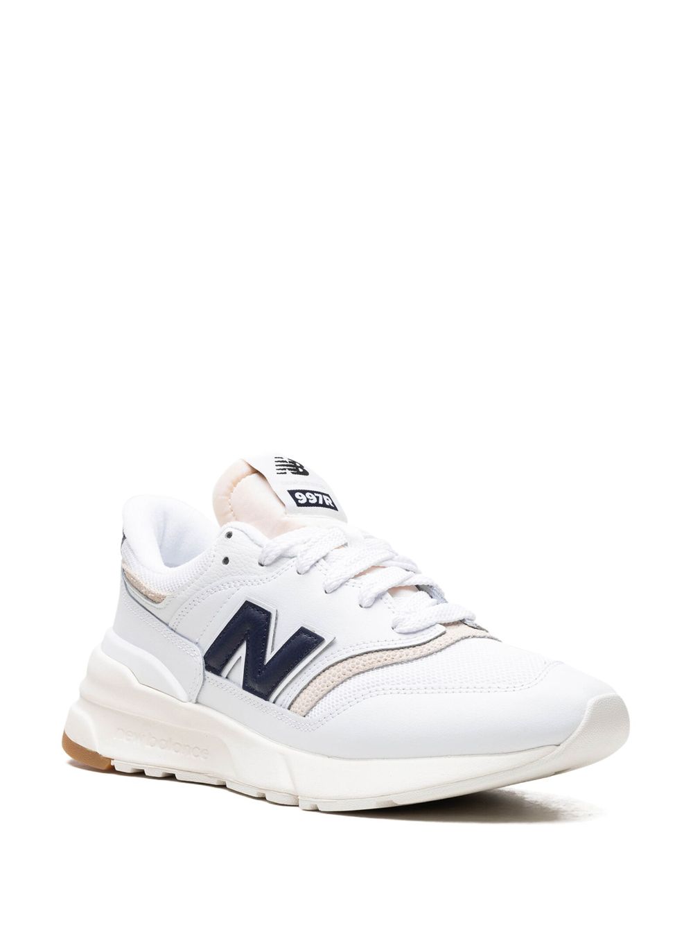 New Balance 997 "White/Navy" sneakers - Wit