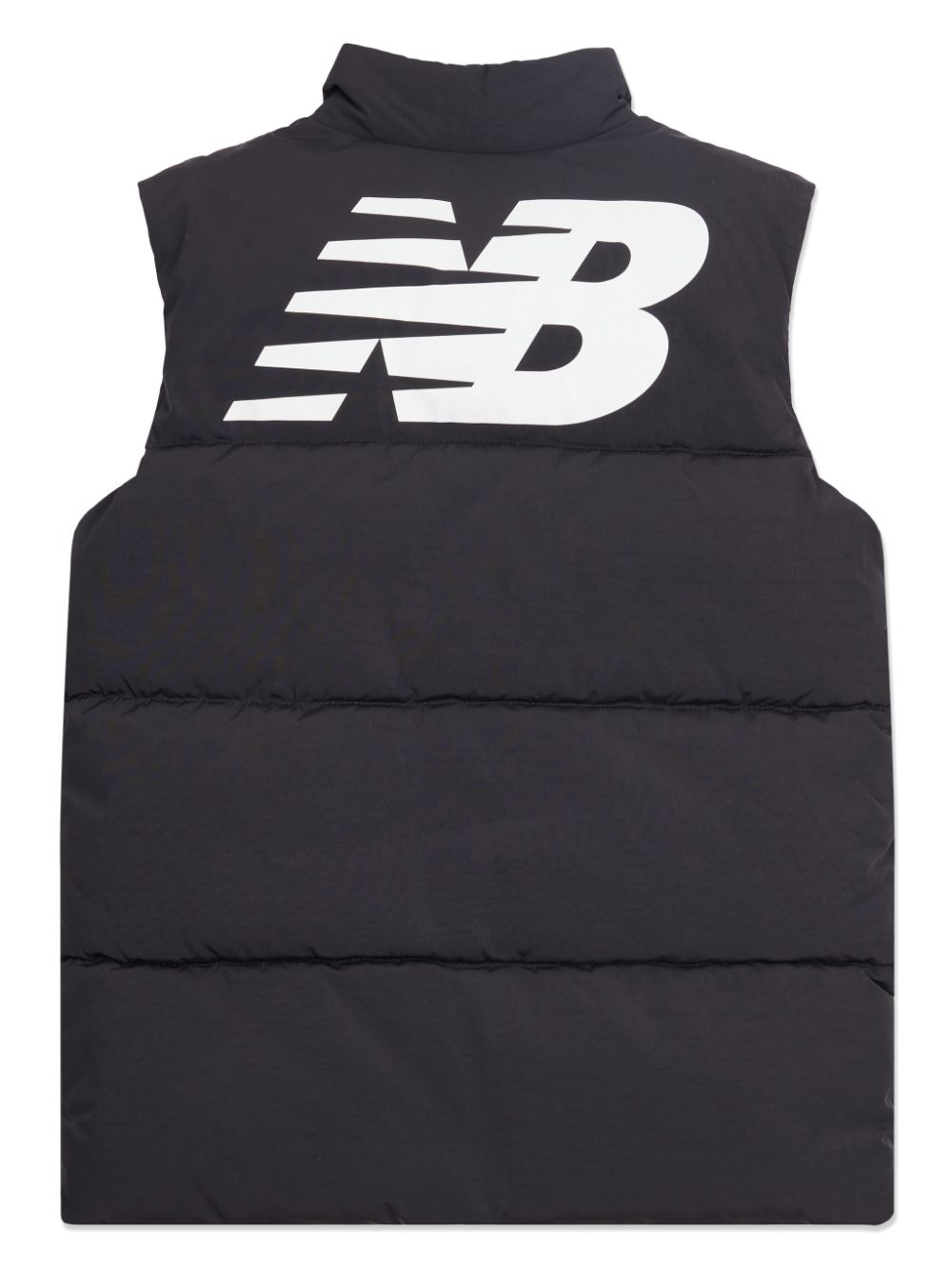 New Balance Kids Bodywarmer met logoprint - Zwart