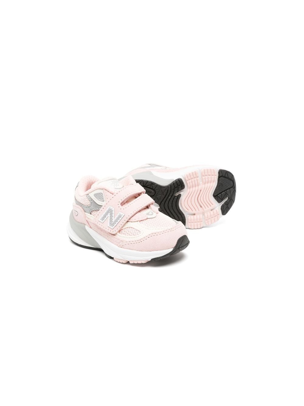 New Balance Kids Sneakers met klittenband - Roze