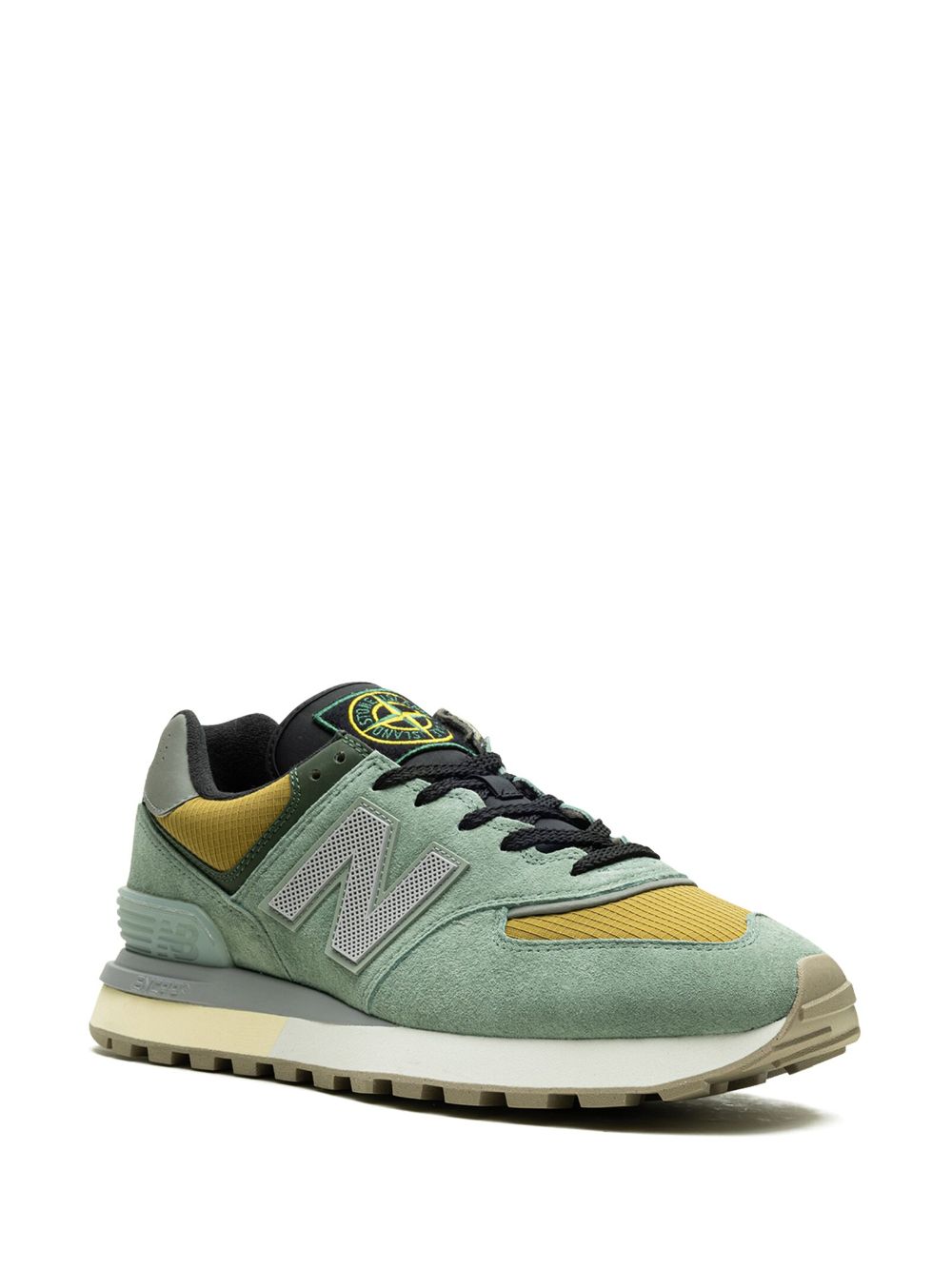 New Balance x Stone Island 574 Legacy "Dark Green" sneakers - Groen