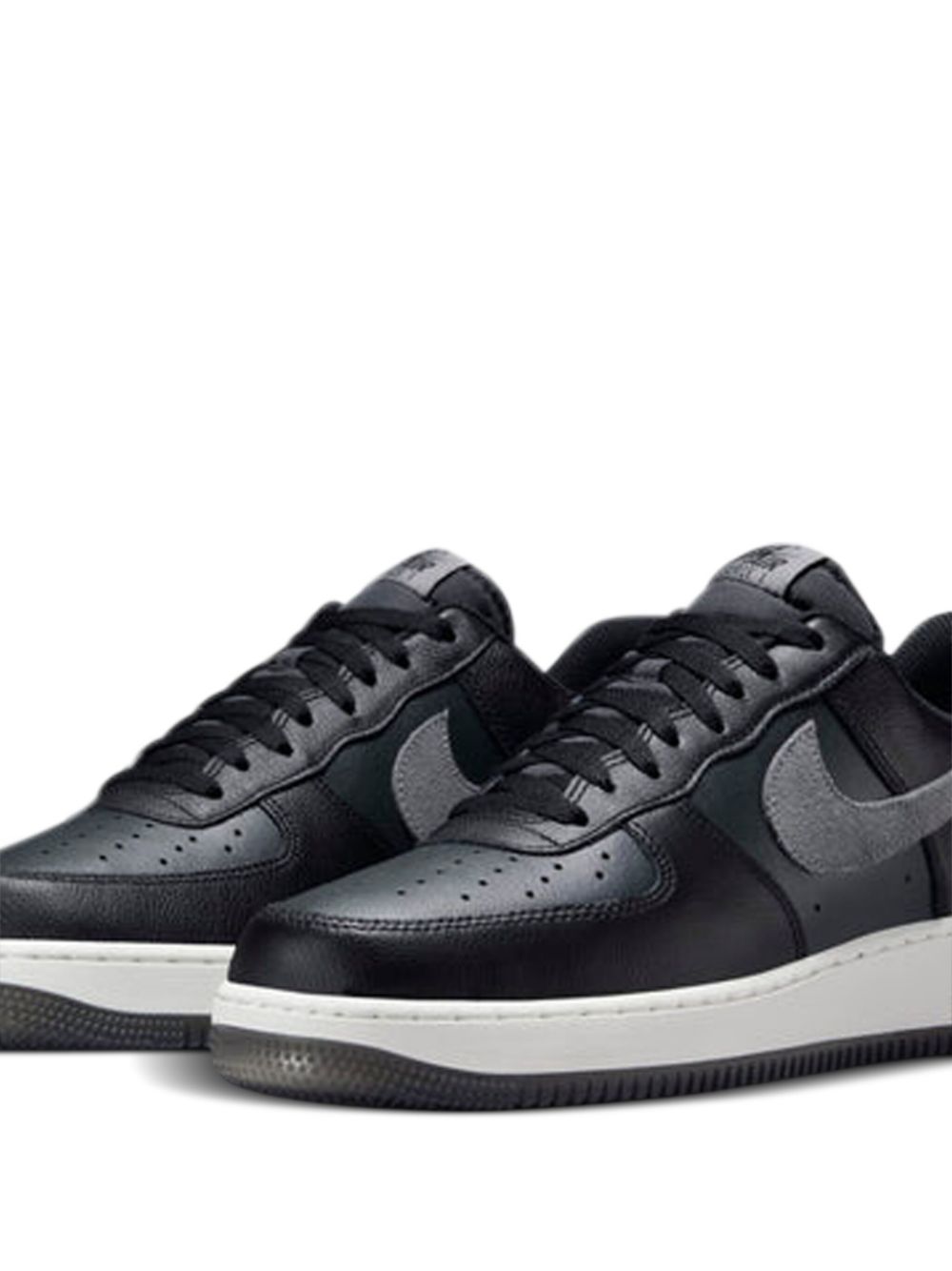 Nike Air Force 1 '07 LV8 "Black/Smoke Grey" sneakers - Zwart