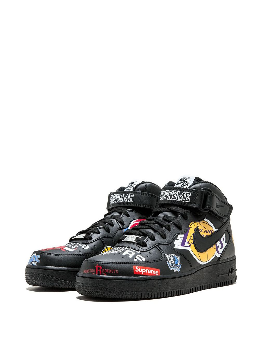 Nike Air Force 1-Mid-07/Nike x high sneakers - Zwart