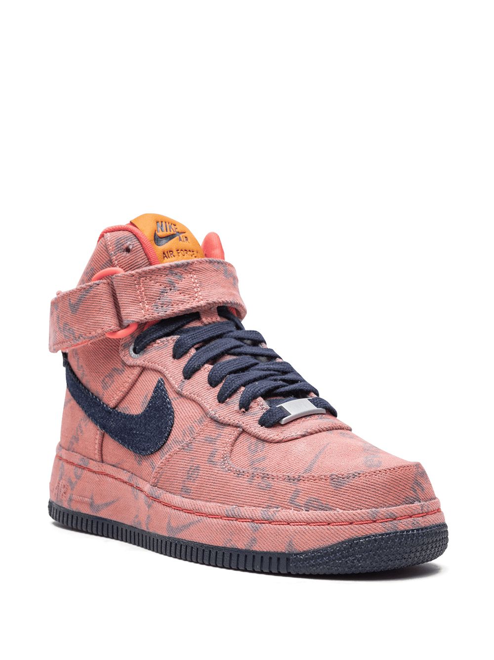 Nike Air Force 1 high-top sneakers - Roze