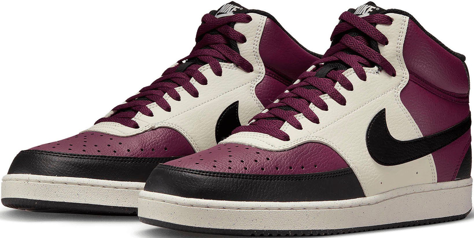 Nike Sportswear Sneakers COURT VISION MID NEXT NATURE Design in de voetsporen van de Air Force 1