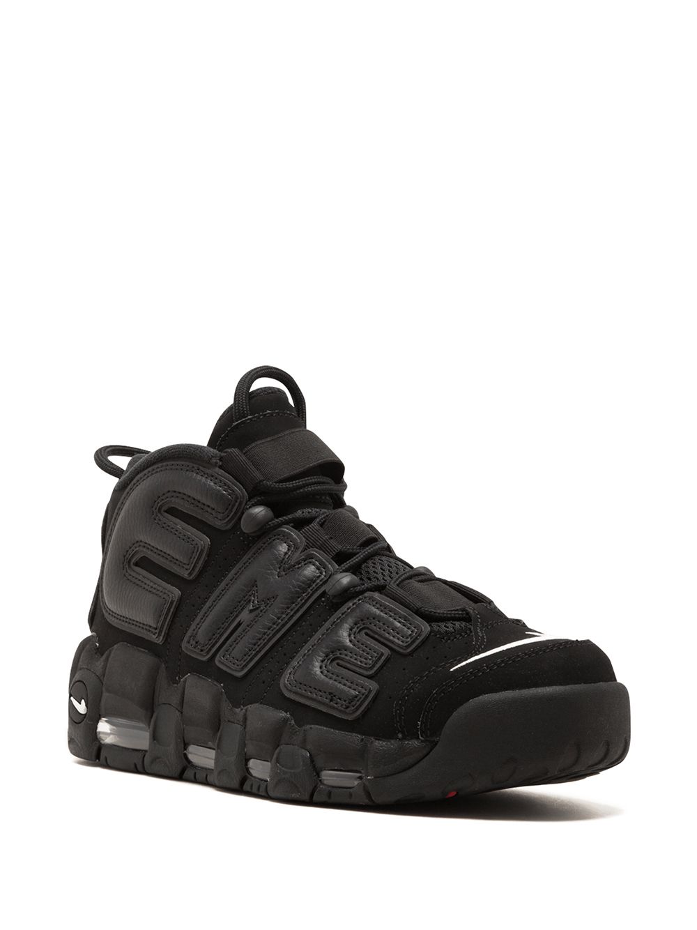 Nike Supreme x Nike Air More Uptempo sneakers - Zwart