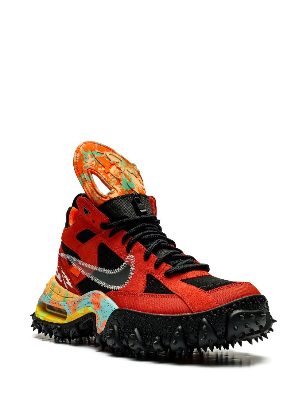 Nike X Off-White Air Terra Forma "Manta Orange" sneakers - Rood