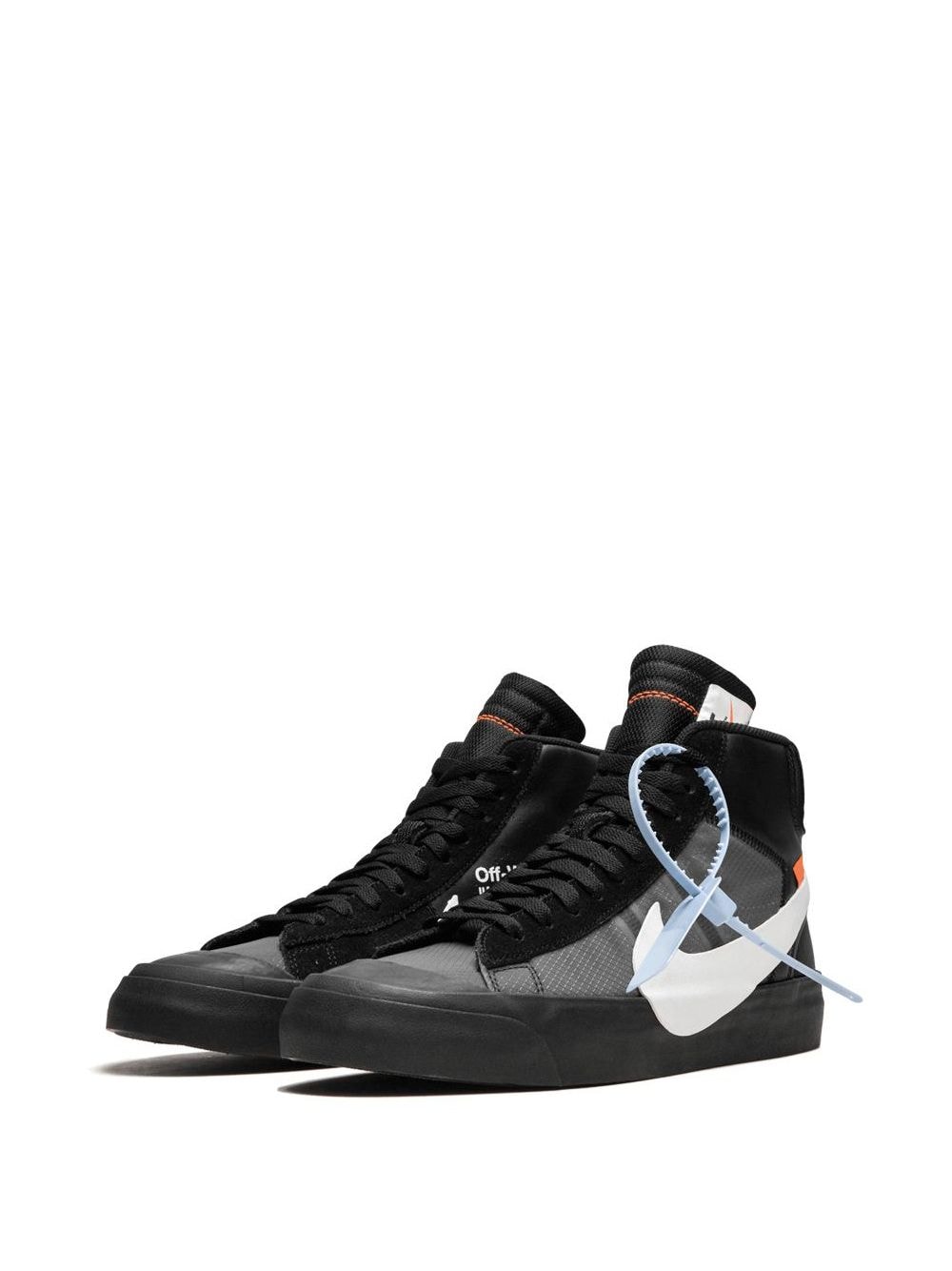 Nike X Off-White The 10: Nike Blazer Mid sneakers - Zwart