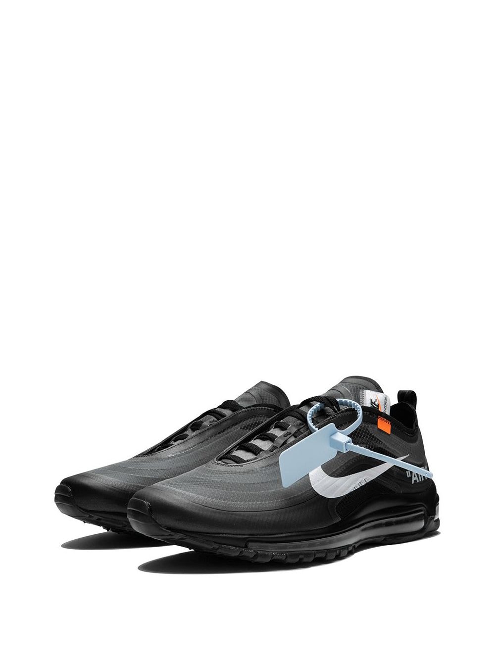 Nike X Off-White Virgil Abloh x Nike The 10 :Air Max 97 OG sneakers - Zwart