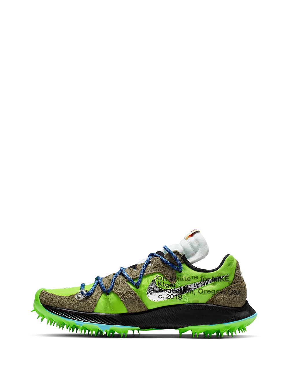 Nike X Off-White X Off-White Zoom Terra Kiger 5 sneakers - Groen