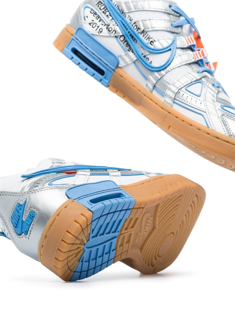 Nike X Off-White x Nike Air Rubber Dunk sneakers - Wit