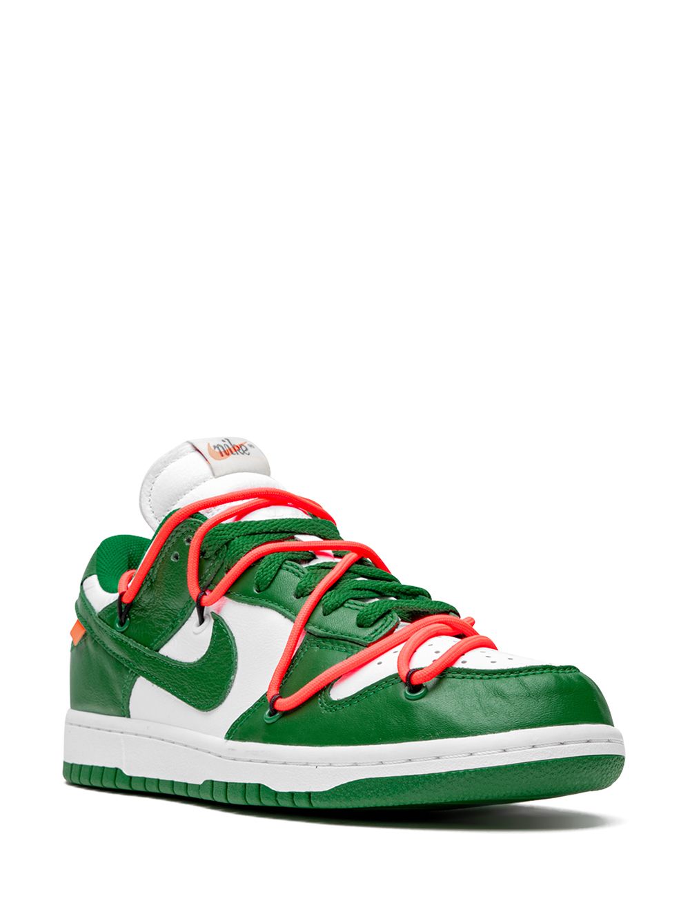 Nike X Off-White x Nike Dunk Low "Pine Green" sneakers - Groen