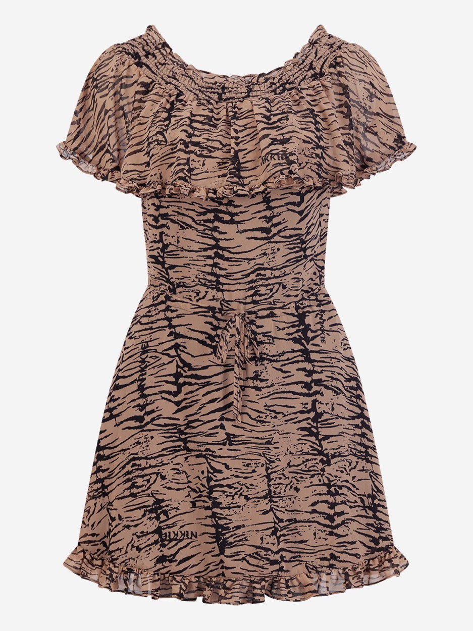 Nikkie Famona-lee dress print dessin