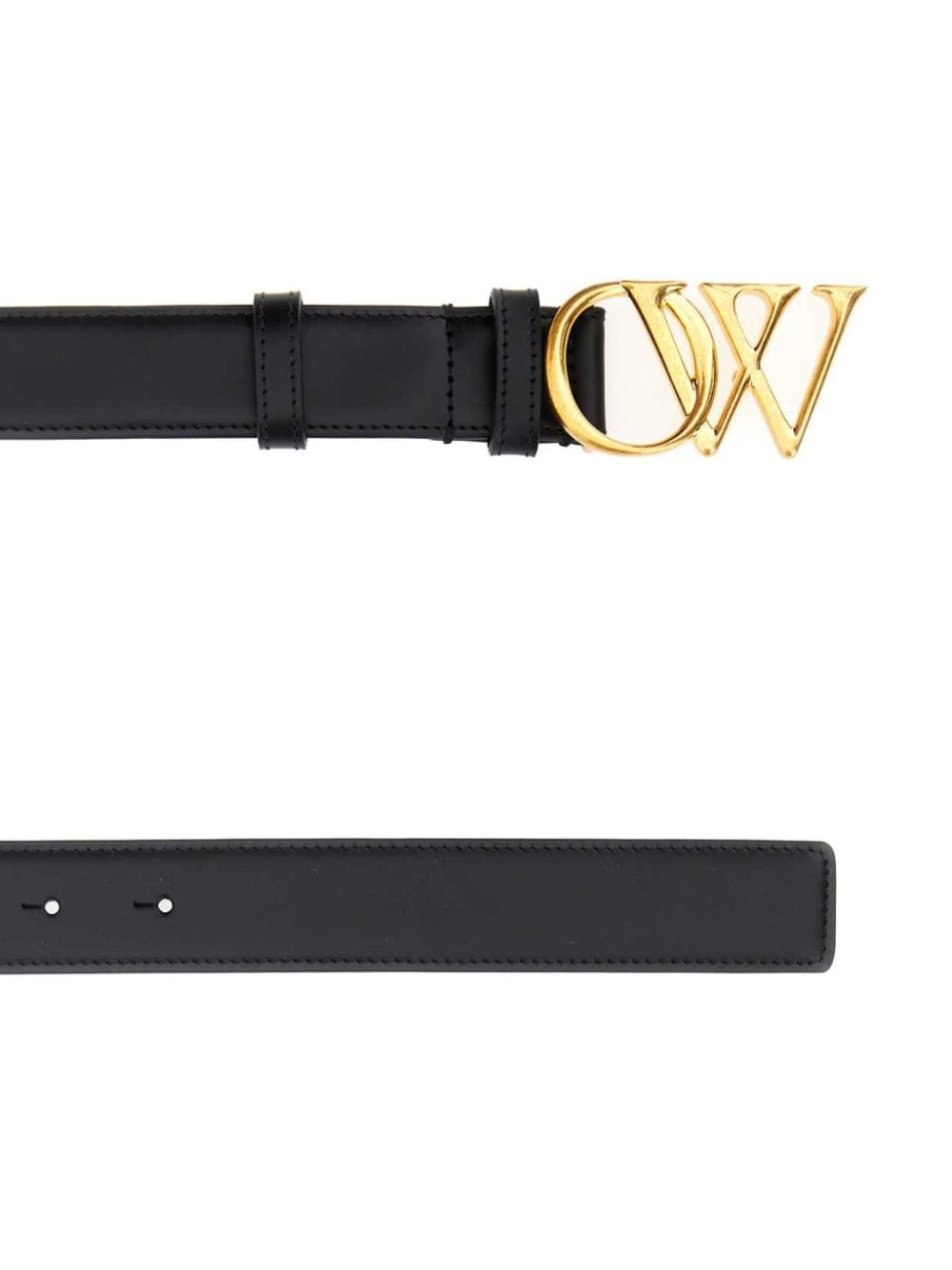 Off-White OW INITIALS BELT 30MM - Zwart