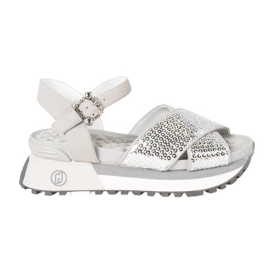 Paillet Plateau Sandalen Liu Jo , Gray , Dames