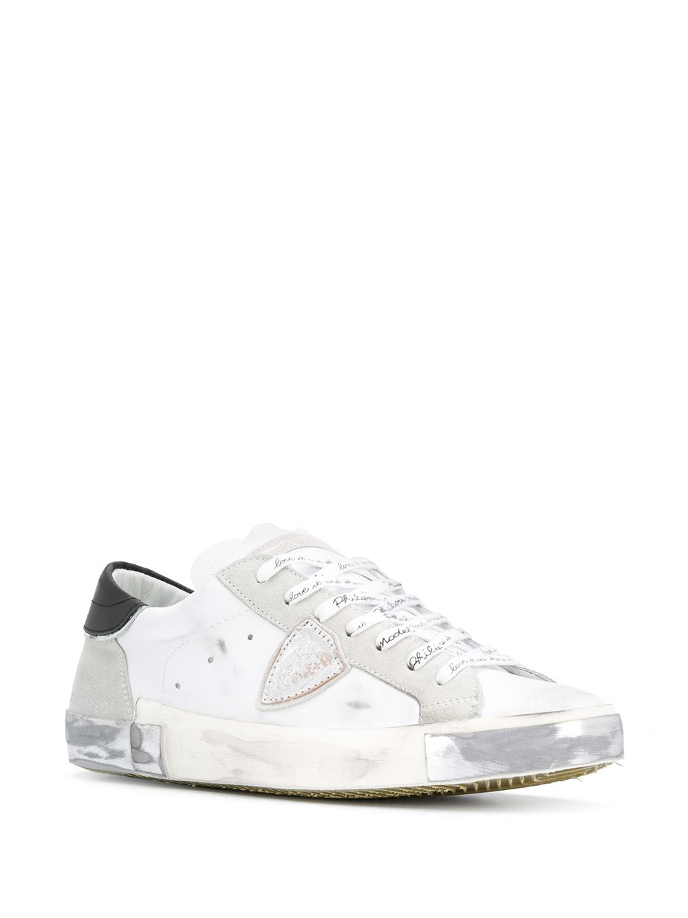 Philippe Model Paris PRSX Foxy low-top sneakers - Wit