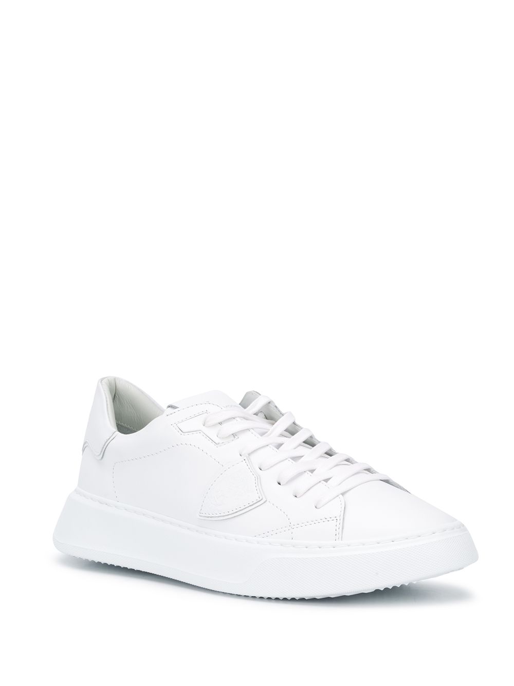 Philippe Model Paris Temple Veau low-top sneakers - Wit