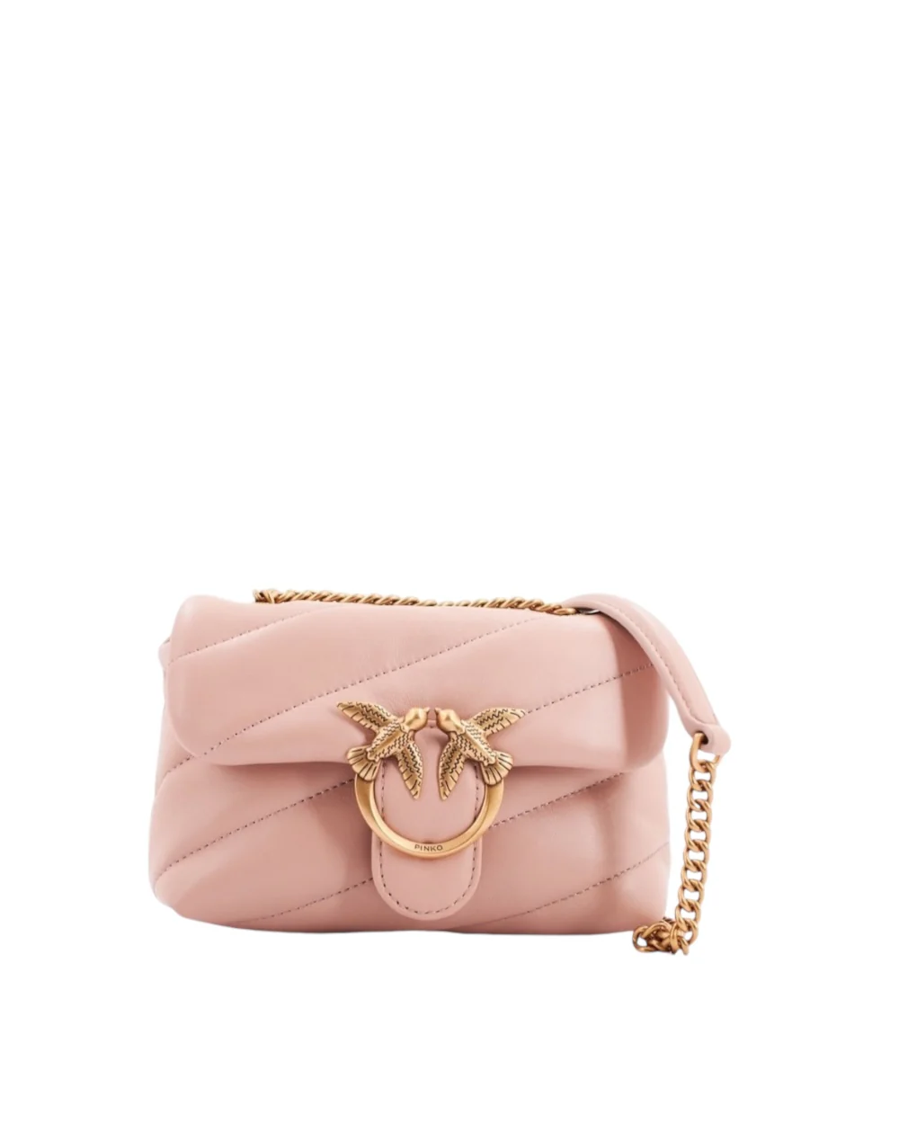 Pinko Elegante gequiltte crossbody love puff tas