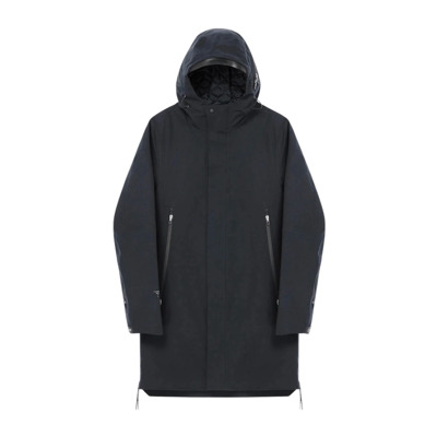 Planck Waterdichte Winter Parka met Afneembare Binnenjas Krakatau , Gray , Heren