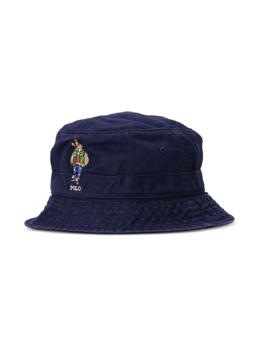 Polo Ralph Lauren Polo Bear twill bucket-tas - Blauw