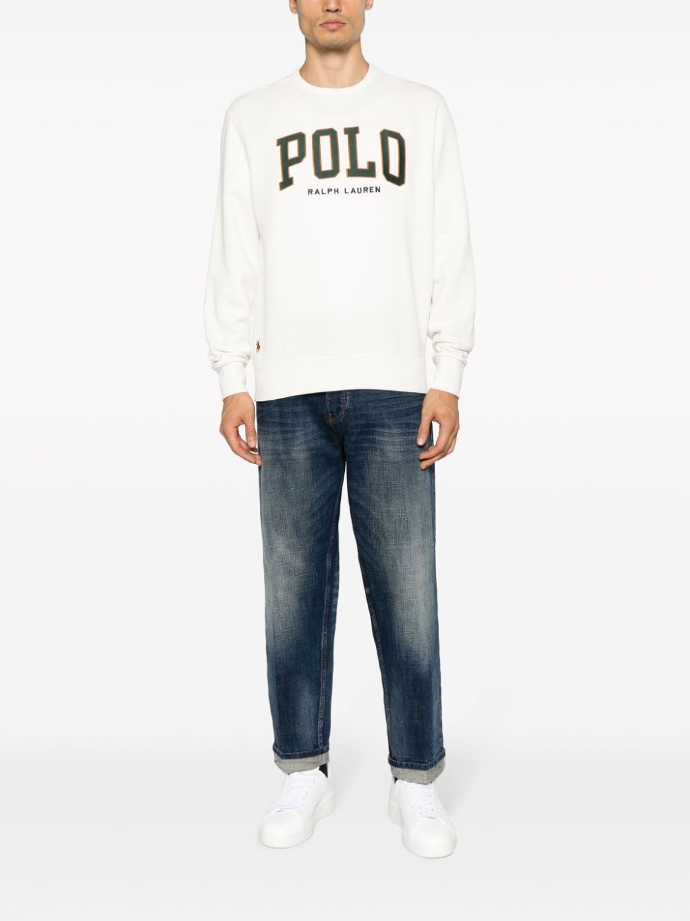 Polo Ralph Lauren Sweater met logoprint - Wit