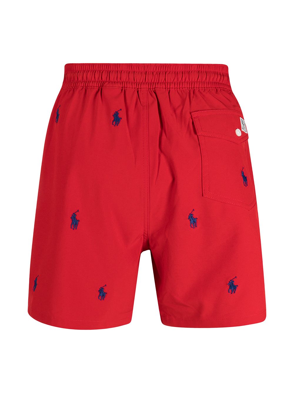 Polo Ralph Lauren Zwembroek met geborduurd logo - Rood