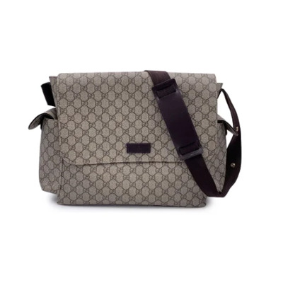 Pre-owned Canvas gucci-bags Gucci Vintage , Beige , Dames