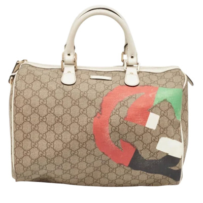 Pre-owned Canvas gucci-bags Gucci Vintage , Beige , Dames