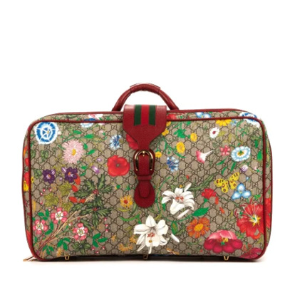 Pre-owned Coated canvas travel-bags Gucci Vintage , Multicolor , Dames