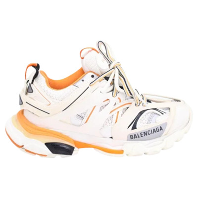 Pre-owned Fabric sneakers Balenciaga Vintage , Orange , Heren