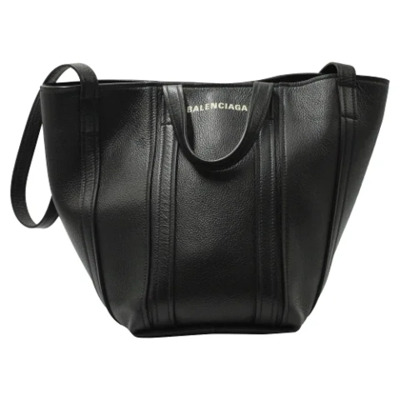 Pre-owned Leather balenciaga-bags Balenciaga Vintage , Black , Dames