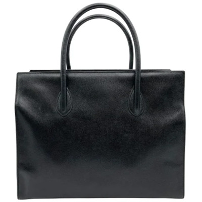 Pre-owned Leather celine-bags Celine Vintage , Black , Dames