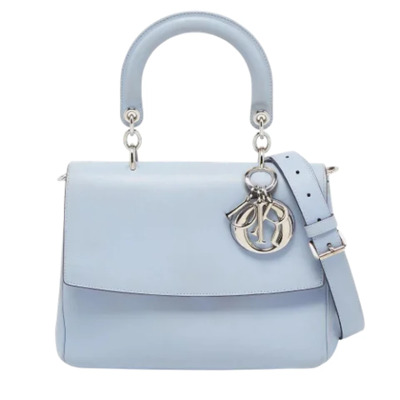 Pre-owned Leather dior-bags Dior Vintage , Blue , Dames