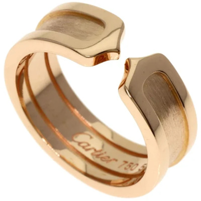 Pre-owned Rose Gold rings Cartier Vintage , Pink , Dames