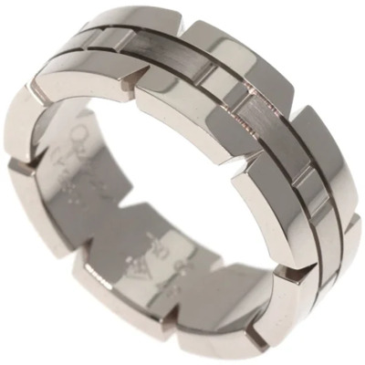 Pre-owned White Gold rings Cartier Vintage , Gray , Dames