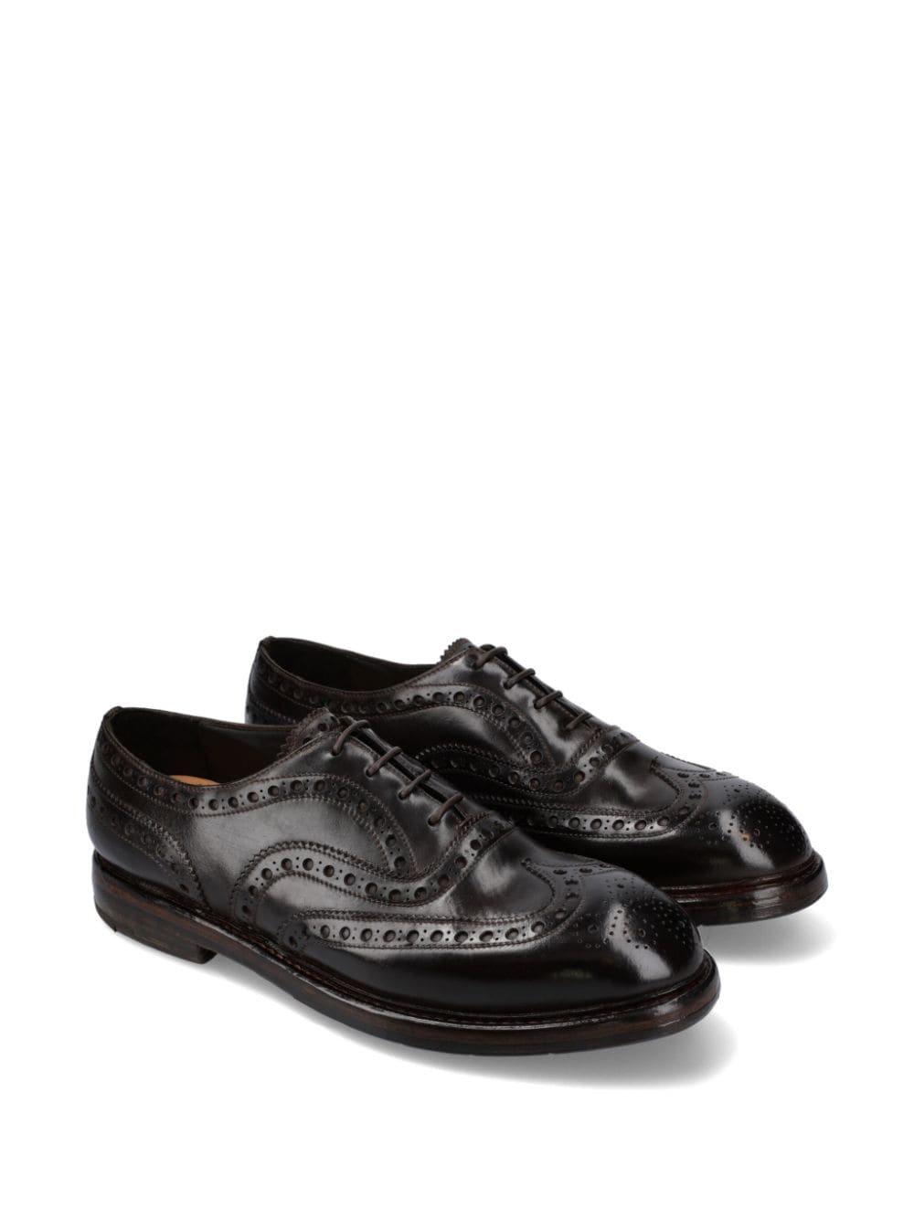 Premiata Leren Oxford schoenen - Bruin