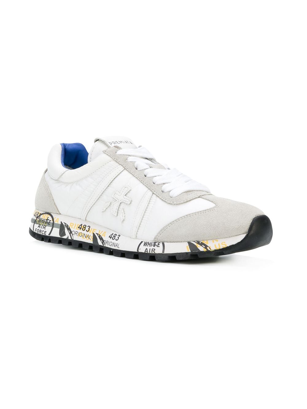 Premiata sneakers van Lucy-D - Wit