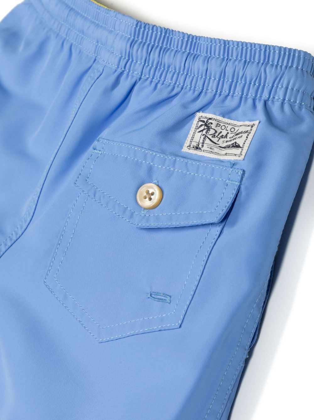 Ralph Lauren Kids Zwembroek met trekkoord - Blauw