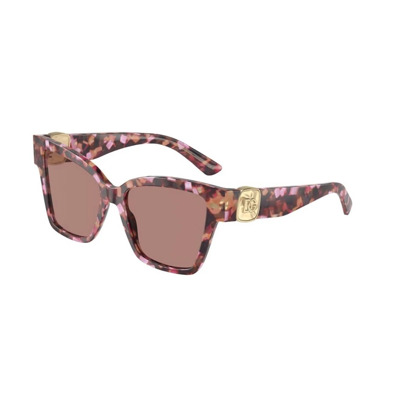 Rosa Bruin Zonnebril Model Dg4470 Dolce & Gabbana , Multicolor , Unisex